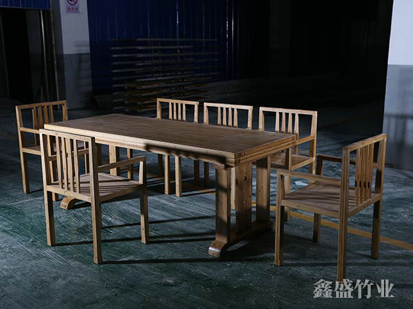 竹茶桌椅